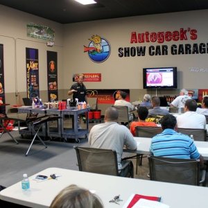 Wetsanding Rotary Buffer Classes at Autogeek.net with Mike Phillips