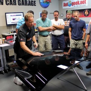 Wetsanding Rotary Buffer Classes at Autogeek.net with Mike Phillips