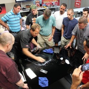 Wetsanding Rotary Buffer Classes at Autogeek.net with Mike Phillips