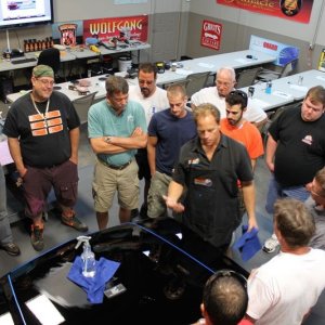 Wetsanding Rotary Buffer Classes at Autogeek.net with Mike Phillips