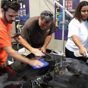 Wetsanding Rotary Buffer Classes at Autogeek.net with Mike Phillips