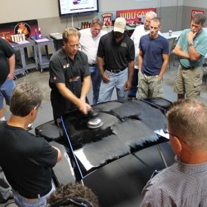 Wetsanding Rotary Buffer Classes at Autogeek.net with Mike Phillips