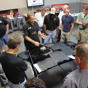 Wetsanding Rotary Buffer Classes at Autogeek.net with Mike Phillips