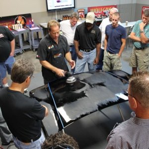 Wetsanding Rotary Buffer Classes at Autogeek.net with Mike Phillips