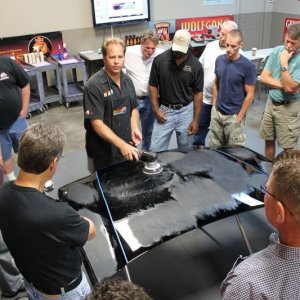 Wetsanding Rotary Buffer Classes at Autogeek.net with Mike Phillips