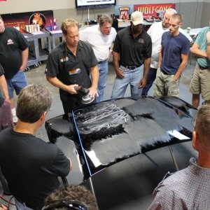 Wetsanding Rotary Buffer Classes at Autogeek.net with Mike Phillips