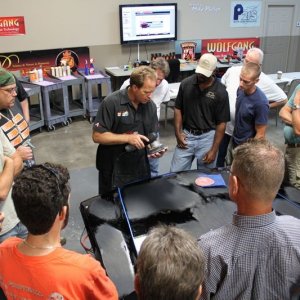 Wetsanding Rotary Buffer Classes at Autogeek.net with Mike Phillips