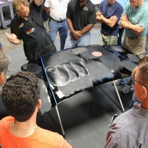 Wetsanding Rotary Buffer Classes at Autogeek.net with Mike Phillips