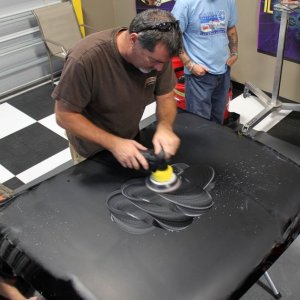 Wetsanding Rotary Buffer Classes at Autogeek.net with Mike Phillips