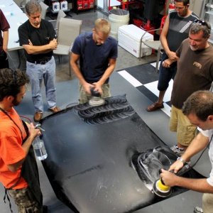 Wetsanding Rotary Buffer Classes at Autogeek.net with Mike Phillips