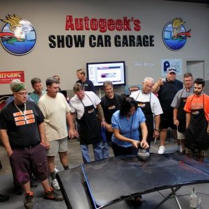 Wetsanding Rotary Buffer Classes at Autogeek.net with Mike Phillips