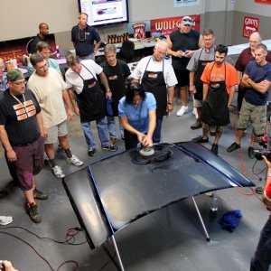 Wetsanding Rotary Buffer Classes at Autogeek.net with Mike Phillips