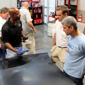 Wetsanding Rotary Buffer Classes at Autogeek.net with Mike Phillips