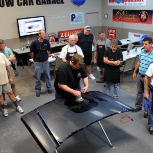 Wetsanding Rotary Buffer Classes at Autogeek.net with Mike Phillips
