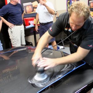 Wetsanding Rotary Buffer Classes at Autogeek.net with Mike Phillips
