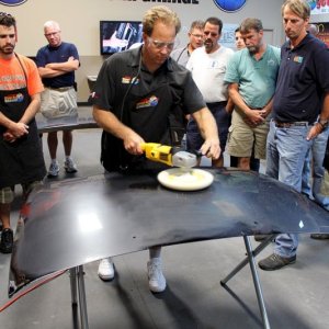 Wetsanding Rotary Buffer Classes at Autogeek.net with Mike Phillips