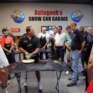 Wetsanding Rotary Buffer Classes at Autogeek.net with Mike Phillips