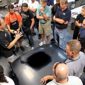 Wetsanding Rotary Buffer Classes at Autogeek.net with Mike Phillips