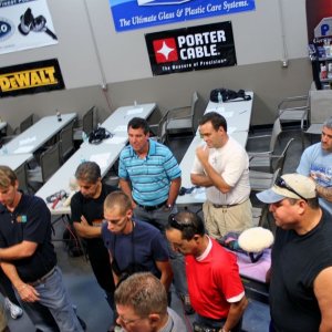 Wetsanding Rotary Buffer Classes at Autogeek.net with Mike Phillips