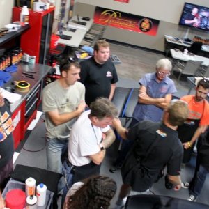 Wetsanding Rotary Buffer Classes at Autogeek.net with Mike Phillips