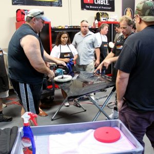 Wetsanding Rotary Buffer Classes at Autogeek.net with Mike Phillips