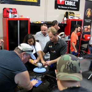 Wetsanding Rotary Buffer Classes at Autogeek.net with Mike Phillips