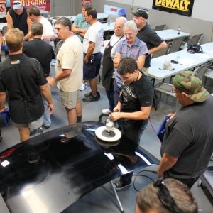 Wetsanding Rotary Buffer Classes at Autogeek.net with Mike Phillips