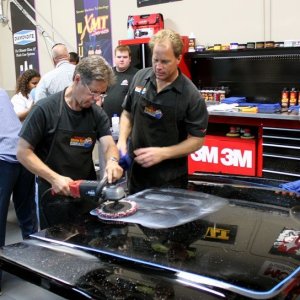 Wetsanding Rotary Buffer Classes at Autogeek.net with Mike Phillips