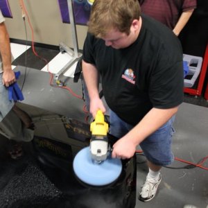 Wetsanding Rotary Buffer Classes at Autogeek.net with Mike Phillips