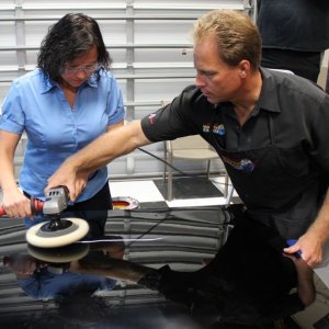 Wetsanding Rotary Buffer Classes at Autogeek.net with Mike Phillips
