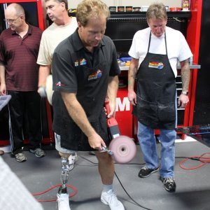 Wetsanding Rotary Buffer Classes at Autogeek.net with Mike Phillips