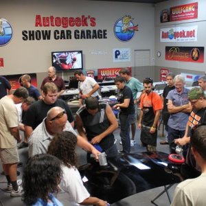 Wetsanding Rotary Buffer Classes at Autogeek.net with Mike Phillips