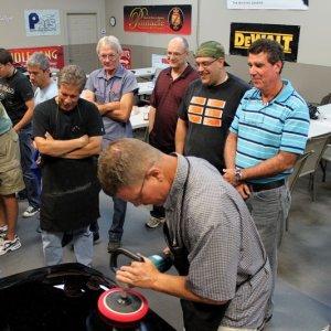 Wetsanding Rotary Buffer Classes at Autogeek.net with Mike Phillips