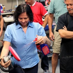 Wetsanding Rotary Buffer Classes at Autogeek.net with Mike Phillips