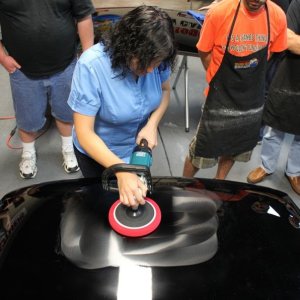 Wetsanding Rotary Buffer Classes at Autogeek.net with Mike Phillips