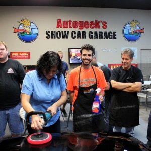 Wetsanding Rotary Buffer Classes at Autogeek.net with Mike Phillips