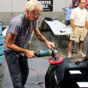 Wetsanding Rotary Buffer Classes at Autogeek.net with Mike Phillips