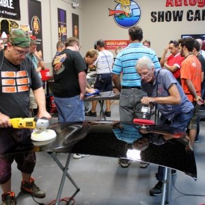 Wetsanding Rotary Buffer Classes at Autogeek.net with Mike Phillips