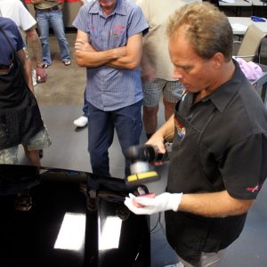 Wetsanding Rotary Buffer Classes at Autogeek.net with Mike Phillips