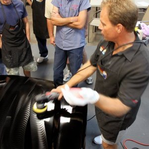 Wetsanding Rotary Buffer Classes at Autogeek.net with Mike Phillips