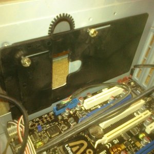 Bottom of case after