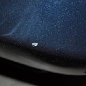 Chunk of clear coat came off