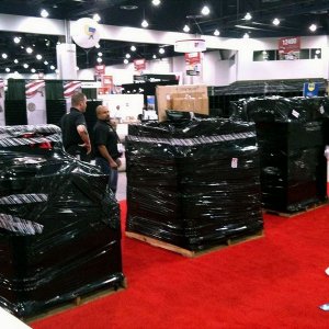 Packing at SEMA