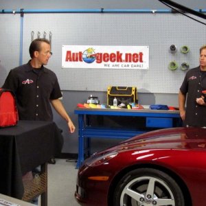 Matt Steele and Mike Phillips shooting TV Commercials for SPEED Channel