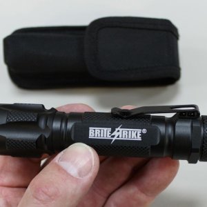 Tactical Blue Dot 2 Cell LED Flashlight