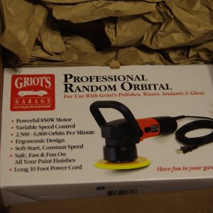 My first new toy for detailing - Griot's Garage Random Orbital