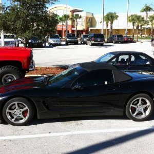 Swirled Out Vette