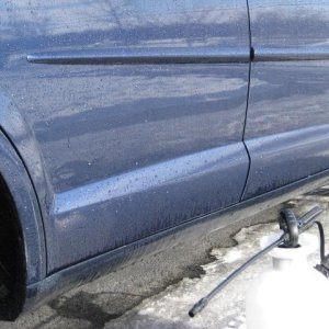 Spray on DP wash first