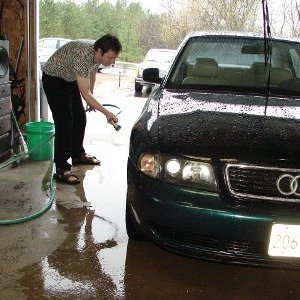 Getting the wash done