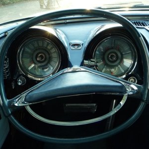 1963 Chrysler 300 J Square Steering Wheel